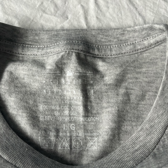 MLB Gray and Blue Royals Short Sleeve Tee - Picture 3 of 4